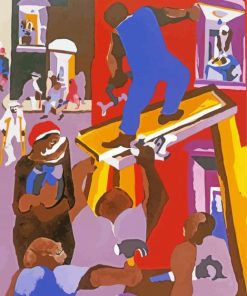 Jacob Lawrence Paint By Numbers