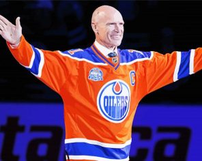 Mark Messier Paint by Numbers