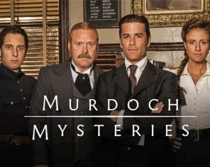 Murdoch Mysteries Poster paint by numbers