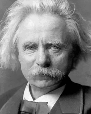 Old Edvard Grieg paint by numbers