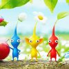 Pikmin Video Game paint by numbers