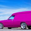 Purple Panel Van paint by numbers