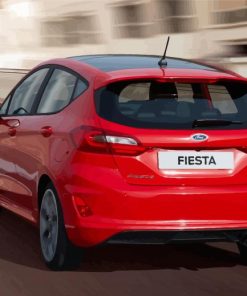 Red Fiesta Paint By Numbers