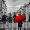 Umbrella In Paris Paint By Numbers