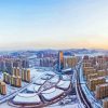 Jinan City In Winter Diamond Paintings