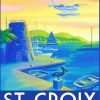 St Croix Poster paint by numbers