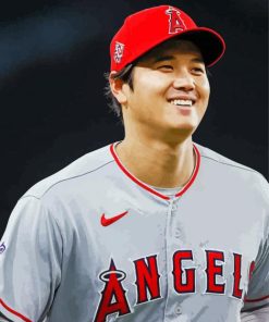 Japanese Shohei Ohtani paint by numbers