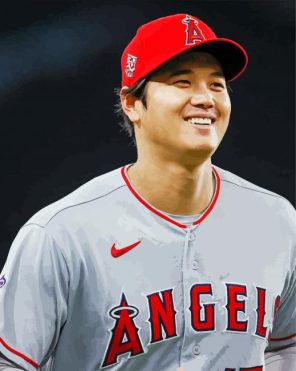 Japanese Shohei Ohtani paint by numbers