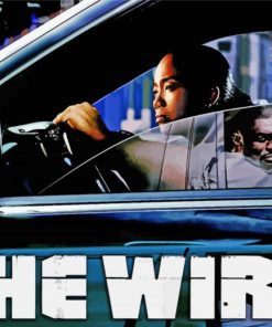 the Wire Illustration paint by numbers