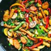 Vegetable Stir Fry Paint By Numbers