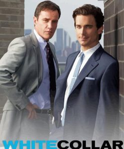 White Collar Poster Paint By Numbers