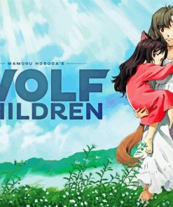 Wolf Children Poster Paint By Numbers