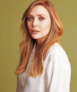 Elizabeth Olsen Actress Paint By Numbers