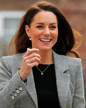 Kate Middleton Paint By Numbers