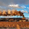 Big Boy 4014 Steam Train paint by numbers