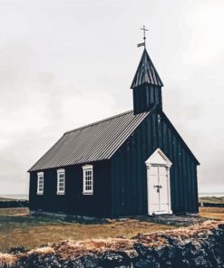 Black Country Church Paint By Numbers