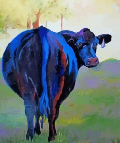 Black Cow paint by numbers