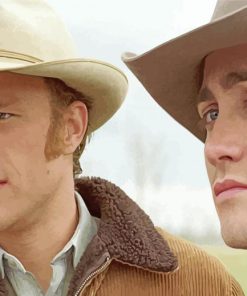 Brokeback Mountain Characters paint by numbers