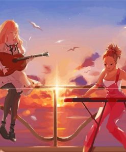 Carole And Tuesday paint by numbers