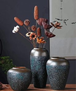 Ceramic Vases paint by numbers