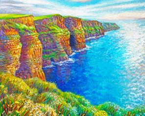 Cliff Of Moher Art paint by numbers