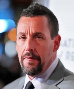 Adam Sandler paint by numbers