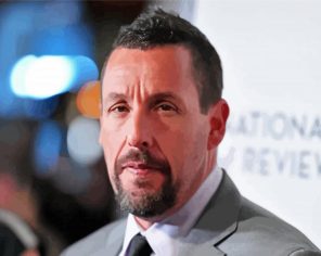 Adam Sandler paint by numbers