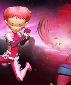 Code Lyoko Character Paint By Numbers