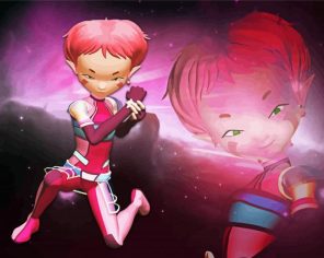 Code Lyoko Character Paint By Numbers