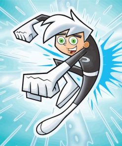 Danny Phantom paint by numbers