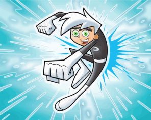 Danny Phantom paint by numbers