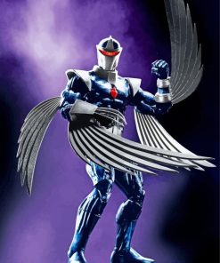 Darkhawk Illustration paint by numbers