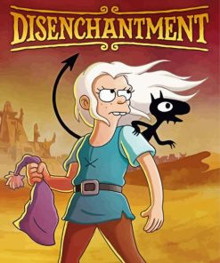 Disenchantment Poster Paint By Numbers