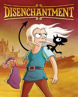 Disenchantment Poster Paint By Numbers
