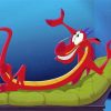 Mulan Mushu Dragon Paint By Numbers