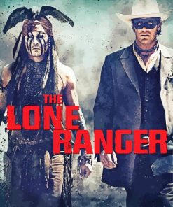 Disney The Lone Ranger Paint By Numbers