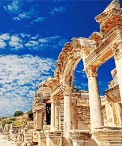 Ephesus Monuments paint by numbers