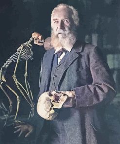 Zoologist Ernst Haeckel paint by numbers