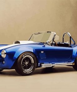 Ford Shelby Cobra Car paint by numbers