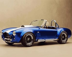 Ford Shelby Cobra Car paint by numbers