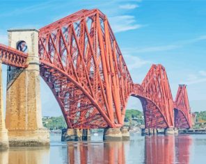 Forth Bridge Queensferry Paint By Numbers