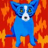 George Rodrigue paint by numbers