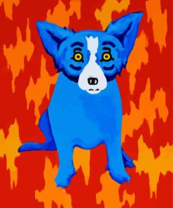 George Rodrigue paint by numbers