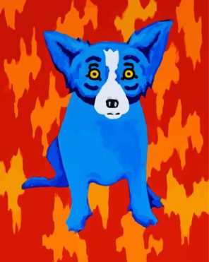 George Rodrigue paint by numbers