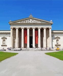 Glyptothek Museum Paint By Numbers