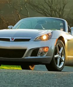 Saturn Sky Car Paint By Numbers