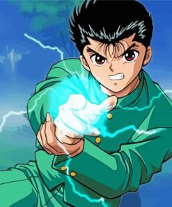 Hakusho Manga Character paint by numbers