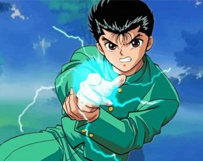 Hakusho Manga Character paint by numbers