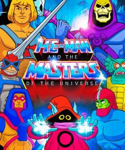 Masters Of The Universe paint by numbers