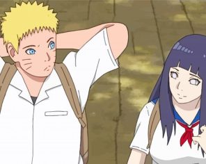 Hinata And Naruto paint by numbers